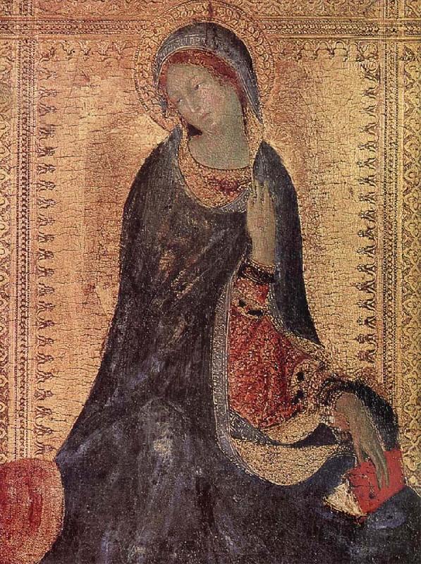 Simone Martini Her Madona of the Sign oil painting image